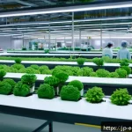 에코디자인 국제 표준 및 인증 - A modern electronics manufacturing factory interior showcasing sustainable eco-design principles: sp...